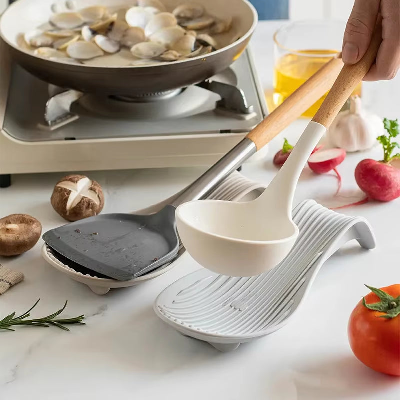 Multipack Silicone Spoon Holders– Heat-Resistant Easy to Clean